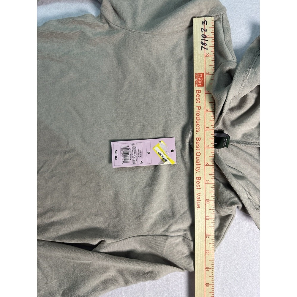 Wild Fable Small‎ Long Sleeve Hooded Tee Shirt Gray - Picture 3 of 5